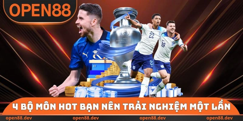 4 bộ môn hot bạn nên trải nghiệm một lần