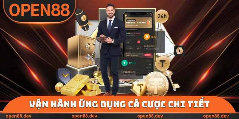 Vận hành ứng dụng cá cược chi tiết